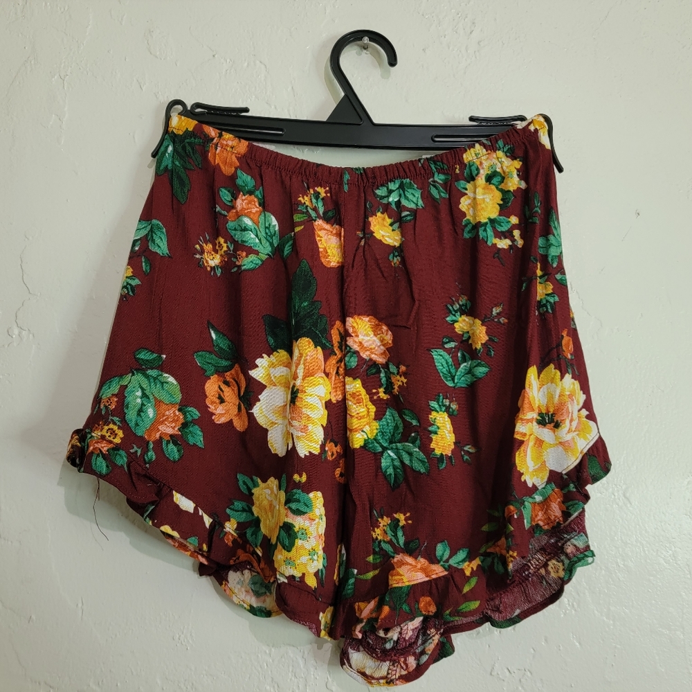 Forever 21 Floral Shorts